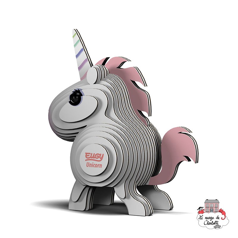 Eugy 014 - Licorne - EUG-5313914 - dodoland - Maquettes en carton - Le Nuage de Charlotte