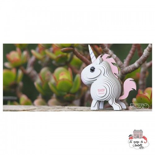 Eugy 014 - Unicorn - EUG-5313914 - dodoland - Maquettes en carton - Le Nuage de Charlotte