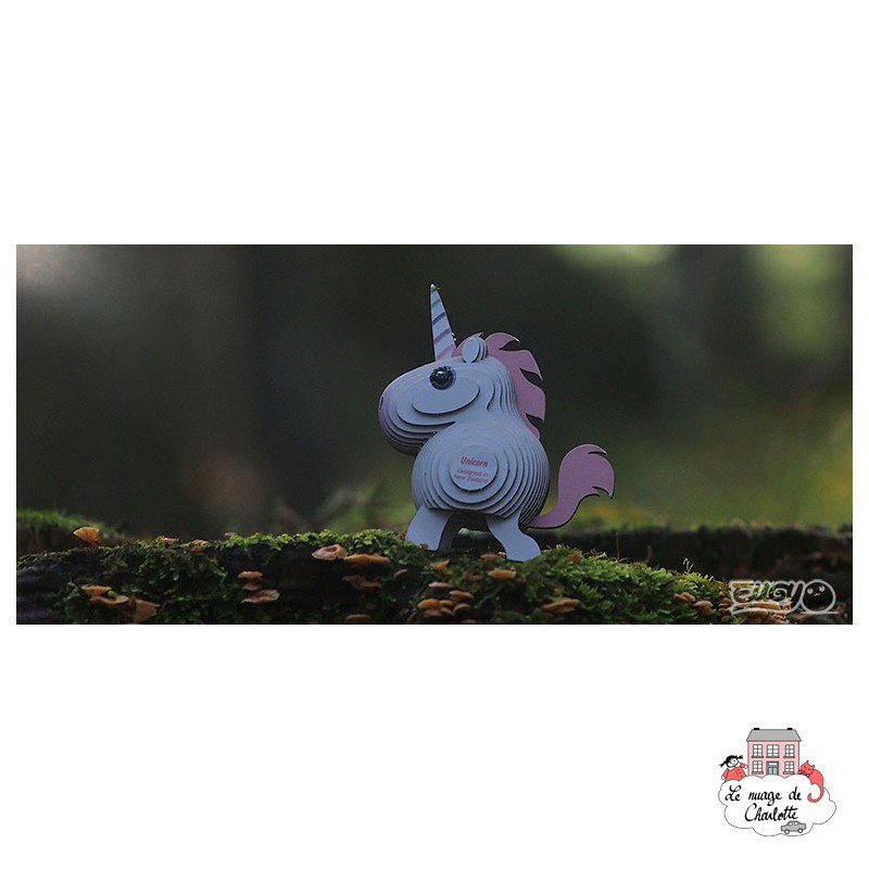 Eugy 014 - Unicorn - EUG-5313914 - dodoland - Maquettes en carton - Le Nuage de Charlotte