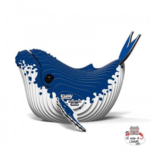 Eugy 051 - Humpback Whale - EUG-5313946 - dodoland - Maquettes en carton - Le Nuage de Charlotte