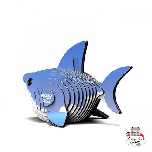 Eugy 019 - Requin - EUG-5313912 - dodoland - Maquettes en carton - Le Nuage de Charlotte