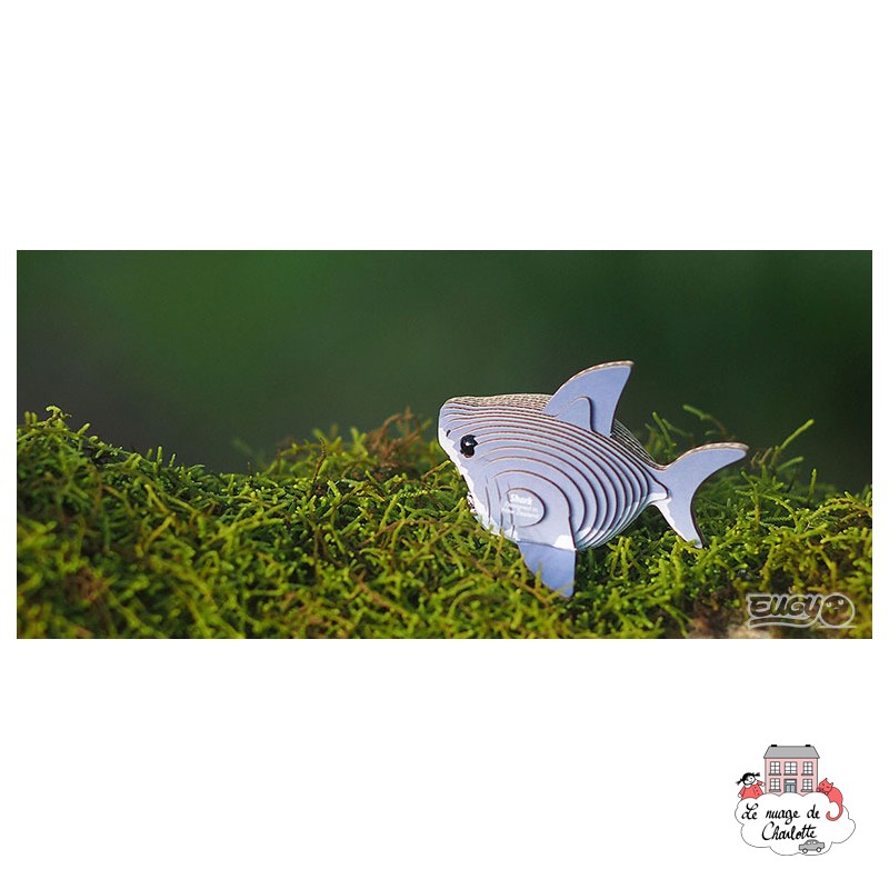 Eugy 019 - Requin - EUG-5313912 - dodoland - Maquettes en carton - Le Nuage de Charlotte