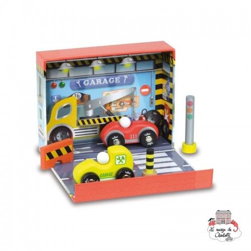 Coffret Garage - VIL-2366 - Vilac - Figurines et accessoires - Le Nuage de Charlotte