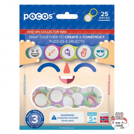 Pocos Extension Collector Bag 25 pocos - POC-101117 - Luna Loop - Pocos - Le Nuage de Charlotte