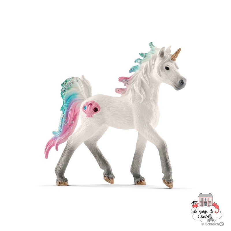 Licorne des mers, poulain - SCH-70572 - Schleich - Figurines et accessoires - Le Nuage de Charlotte