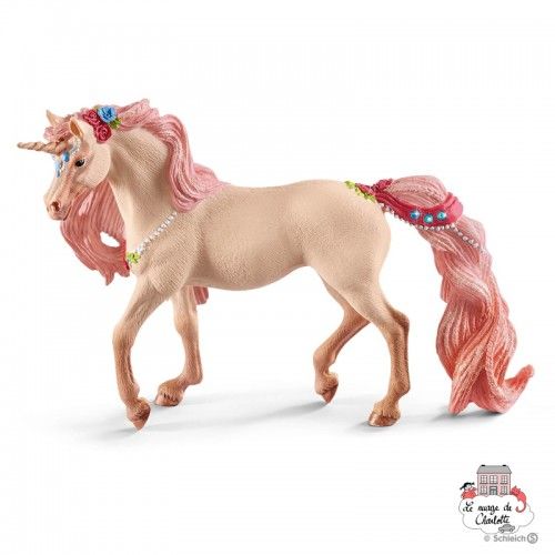 Decorated unicorn, mare - SCH-70573 - Schleich - Figures and accessories - Le Nuage de Charlotte