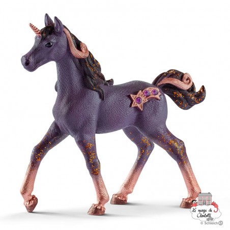 Licorne d'étoile filante, poulain - SCH-70580-🟡 - Schleich - Schleich - Le Nuage de Charlotte