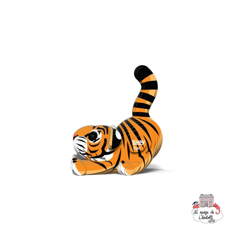 Eugy 012 - Tiger - EUG-5313910 - dodoland - Maquettes en carton - Le Nuage de Charlotte