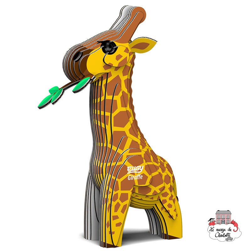 Eugy 009 - Giraffe - EUG-5313905 - dodoland - Maquettes en carton - Le Nuage de Charlotte