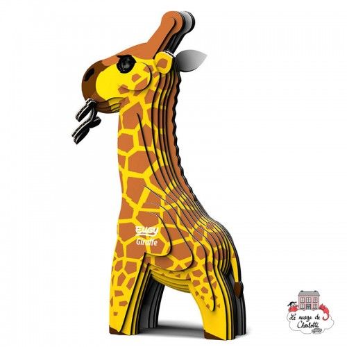 Eugy 009 - Giraffe - EUG-5313905 - dodoland - Maquettes en carton - Le Nuage de Charlotte