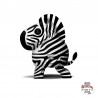 Eugy 011 - Zebra - EUG-5313906 - dodoland - Maquettes en carton - Le Nuage de Charlotte