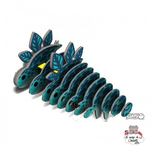 Eugy 007 - Stego Stegosaurus - EUG-5313935 - dodoland - Maquettes en carton - Le Nuage de Charlotte