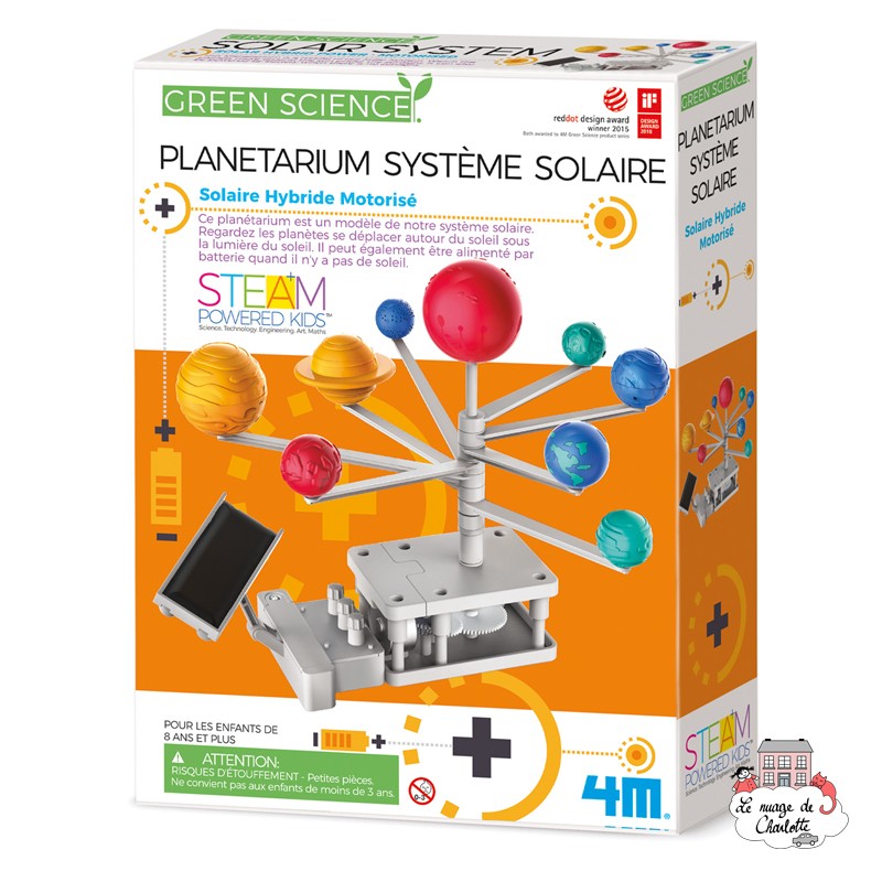 Green Science - Planetarium système solaire - 4M-5663416 - 4M - Coffrets éducatifs - Le Nuage de Charlotte