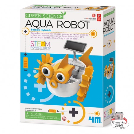 STEAM - Aqua Robot - 4M-5663415 - 4M - Coffrets éducatifs - Le Nuage de Charlotte