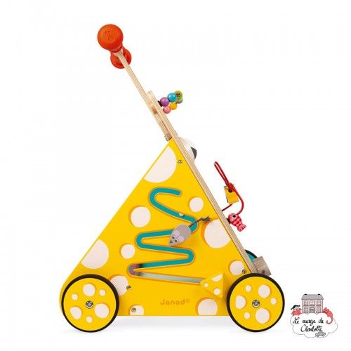 Multi-Activities Cat Baby Walker - JAN-J08005 - Janod - Ride-on, walkers and rocking - Le Nuage de Charlotte