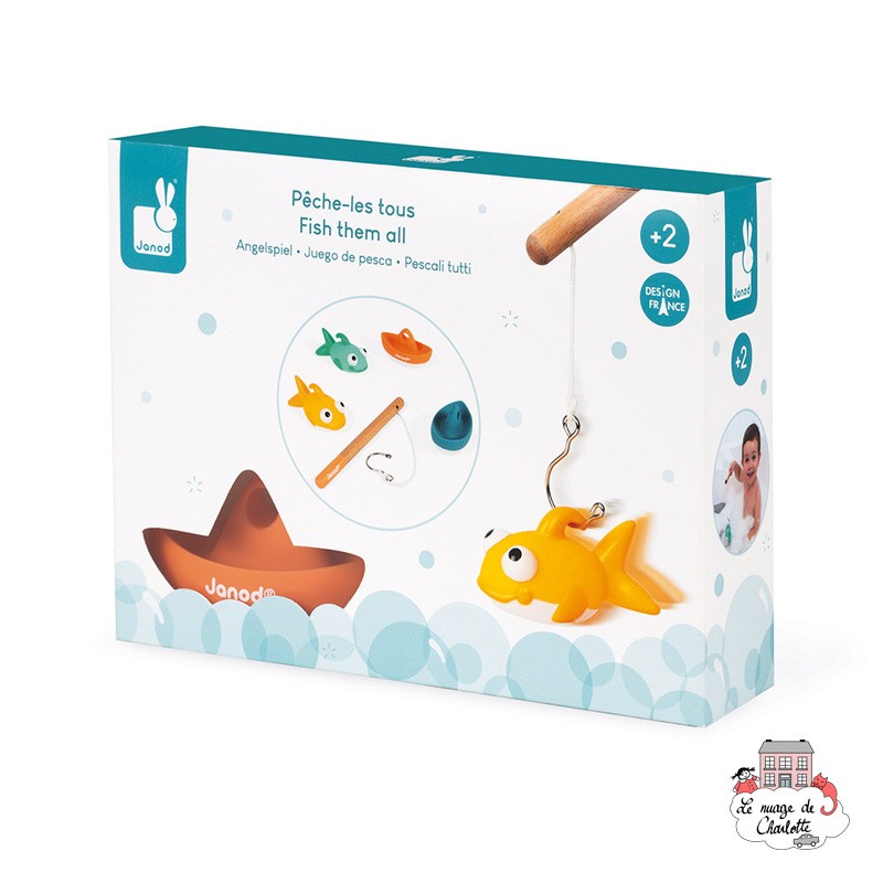 Fish them all - JAN-J04715 - Janod - Water Play - Le Nuage de Charlotte