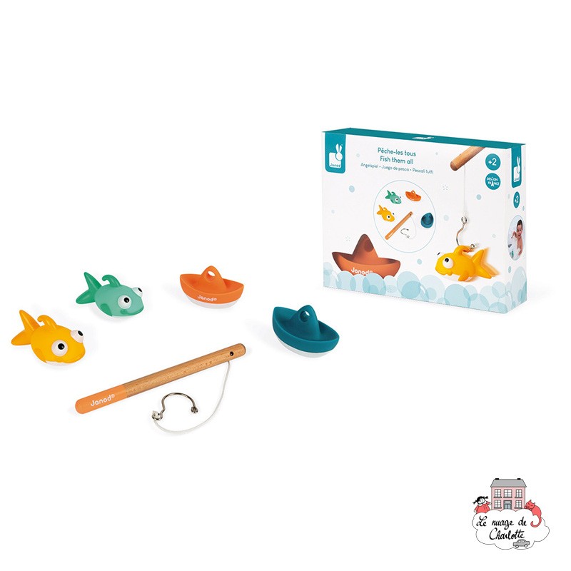 Fish them all - JAN-J04715 - Janod - Water Play - Le Nuage de Charlotte