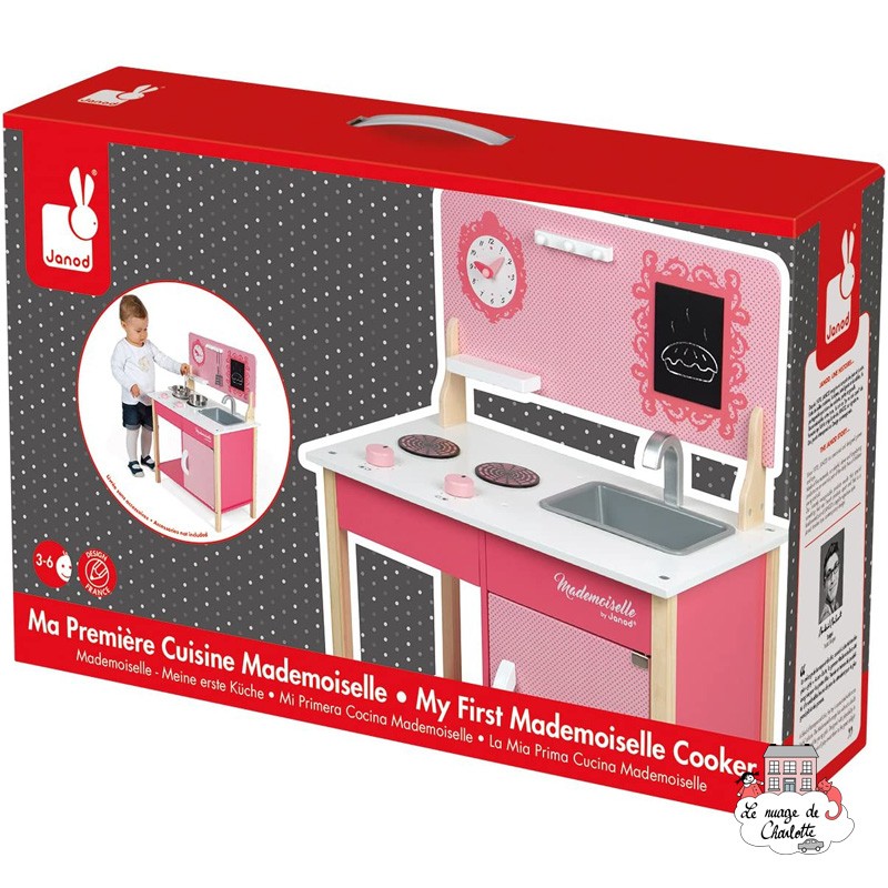 My First Mademoiselle Cooker - JAN-J06566 - Janod - Kitchens and stores - Le Nuage de Charlotte