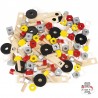 Redmaster DIY Barrel - 100 Pieces - JAN-J06486 - Janod - Wooden blocks and boards - Le Nuage de Charlotte