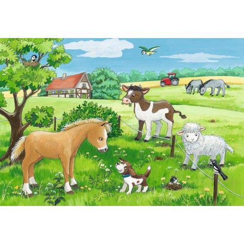 Bébés animaux de la terre - RAV-075829 - Ravensburger - Puzzles pour les petits - Le Nuage de Charlotte