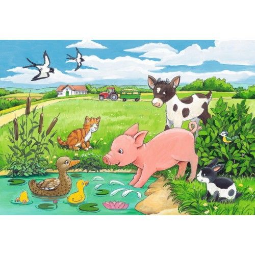 Baby Farm Animals - RAV-075829 - Ravensburger - Puzzles for little ones - Le Nuage de Charlotte