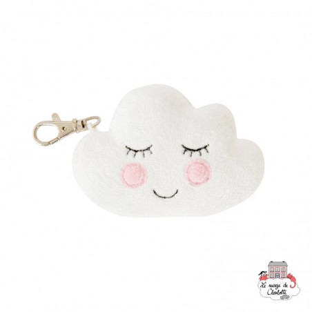 Porte-clefs / Breloque de Sac en peluche Nuage - Sweet Dreams Cloud - S&B-CUD023 - Sass & Belle - Porte-clés - Le Nuage de Ch...