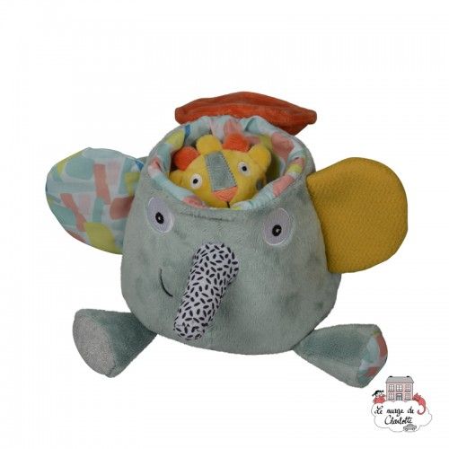 Ziggy the activity elephant - EBU-E80004 - ebulobo - Activity Toys - Le Nuage de Charlotte