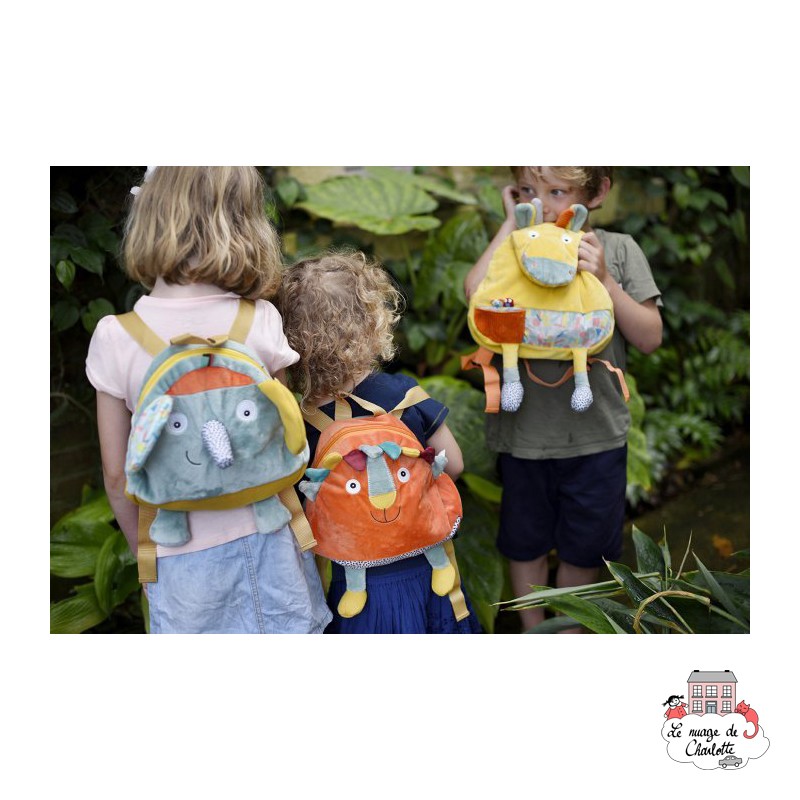 Woogy the Lion backpack - EBU-E80011 - ebulobo - Backpacks - Le Nuage de Charlotte