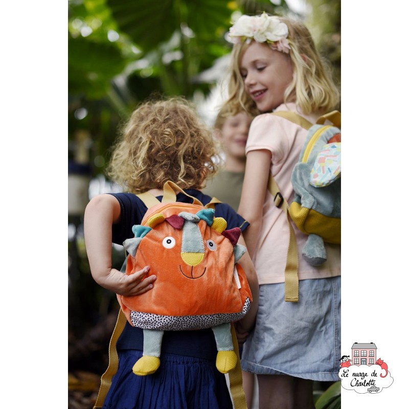 Woogy the Lion backpack - EBU-E80011 - ebulobo - Backpacks - Le Nuage de Charlotte