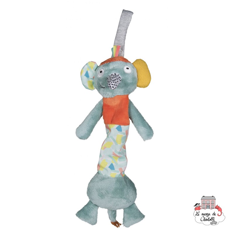 Ziggy the vibrating elephant - EBU-E80020 - ebulobo - Activity Toys - Le Nuage de Charlotte