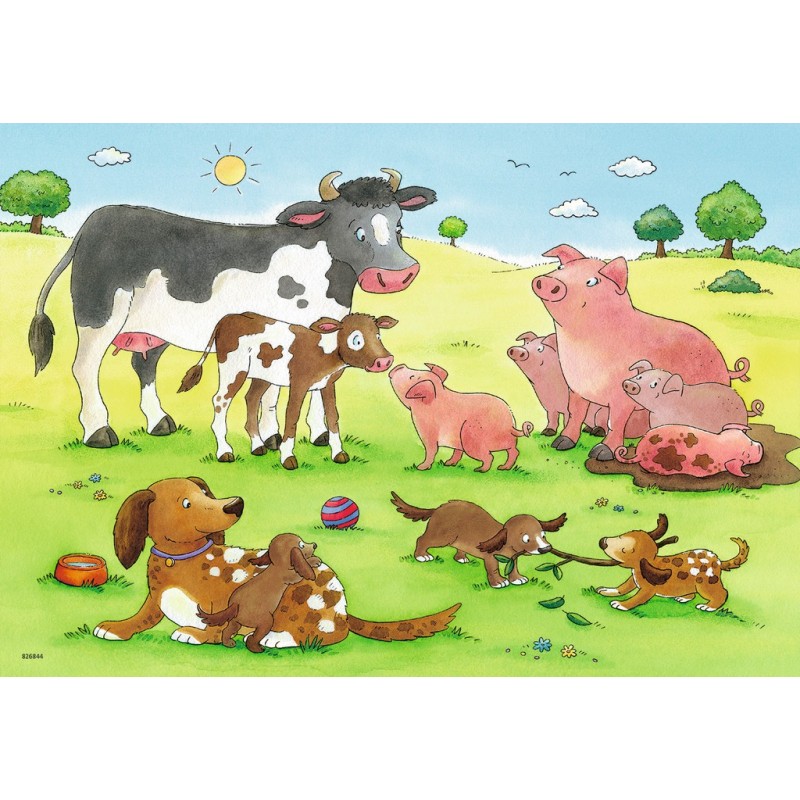 Heureuses familles - RAV-075904 - Ravensburger - Puzzles pour les petits - Le Nuage de Charlotte