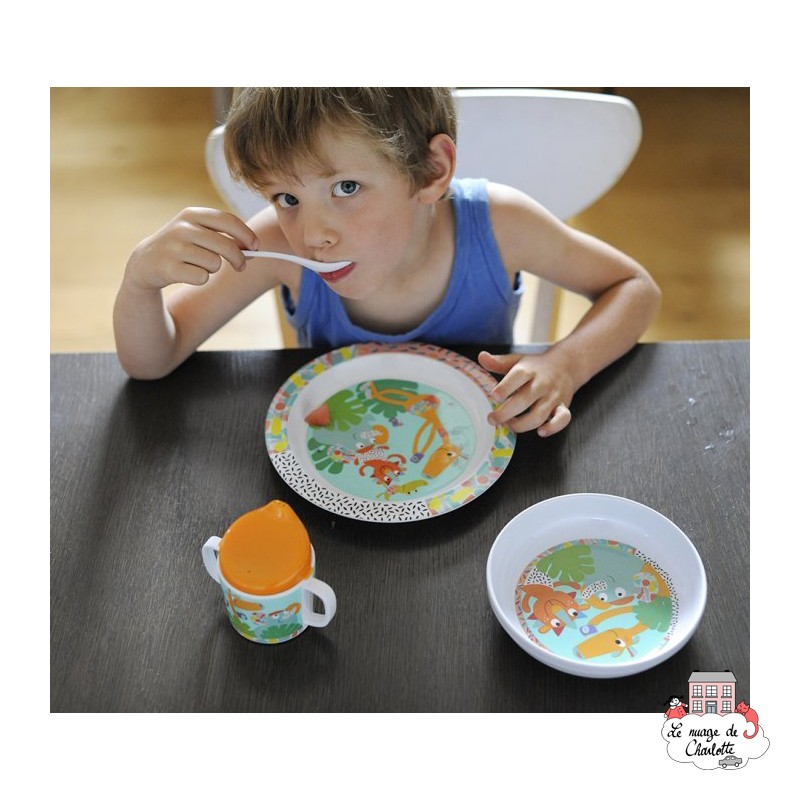 Jungle Boogie Plate - EBU-85001 - ebulobo - Plates and Bowls - Le Nuage de Charlotte