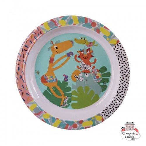 Jungle Boogie Assiette - EBU-85001 - ebulobo - Assiettes et Bols - Le Nuage de Charlotte