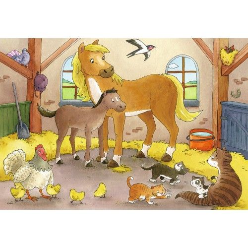 Happy Animal Families - RAV-075904 - Ravensburger - Puzzles for little ones - Le Nuage de Charlotte