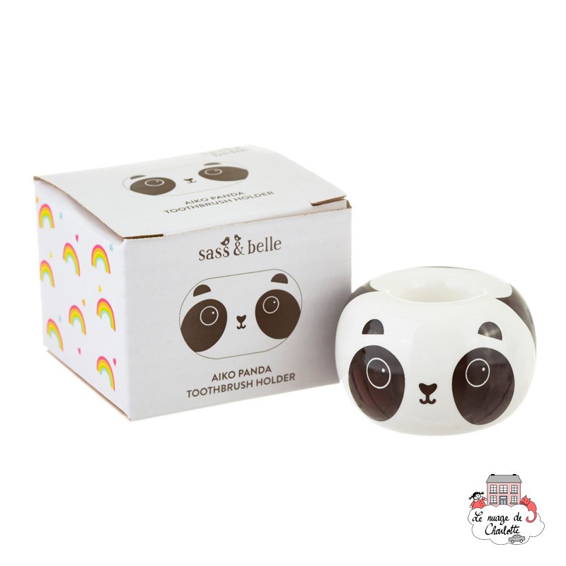 Toothbrush Holder - Aiko Panda Kawaii Friends - S&B-XDC339 - Sass & Belle - Accessories - Le Nuage de Charlotte