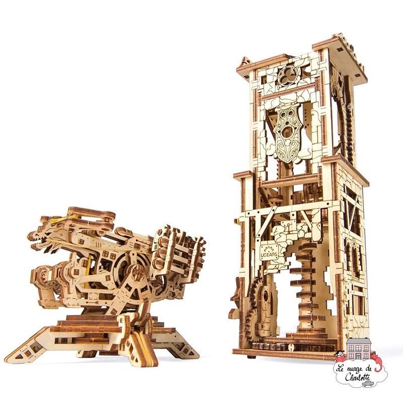 Acheter Crossbow and Tower - Mechanical Puzzle - 3D Puzzles - UGear...
