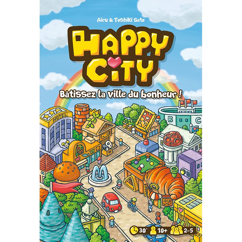 Acheter Happy City - Jeux de société - Cocktail Games - Le Nuage de