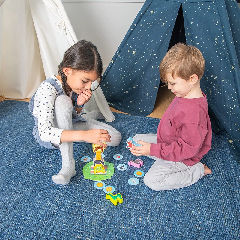 Mes premiers jeux - Pyramide d'animaux junior - Jeux de société - Haba -  FOX & Cie