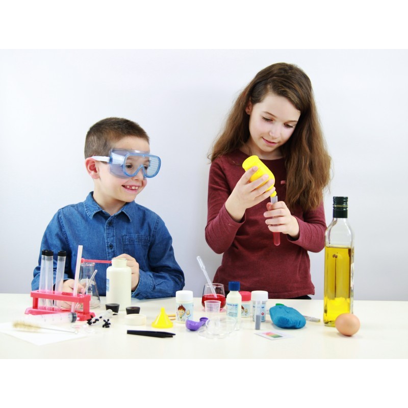 Expériences de chimie - Coffret scientifique pour enfant - Buki