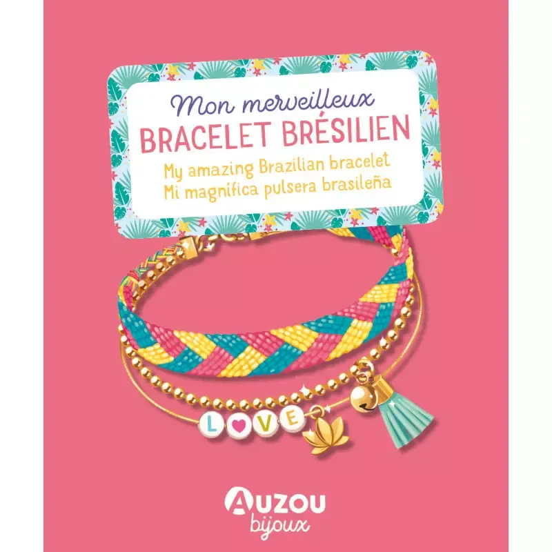 Acheter Mon merveilleux bracelet brésilien - Kit bijoux - Editions