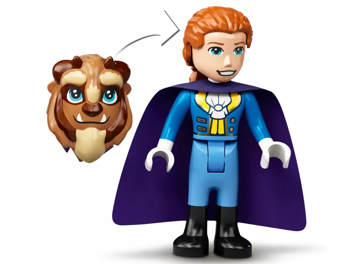 Beauty and the 2024 beast lego set