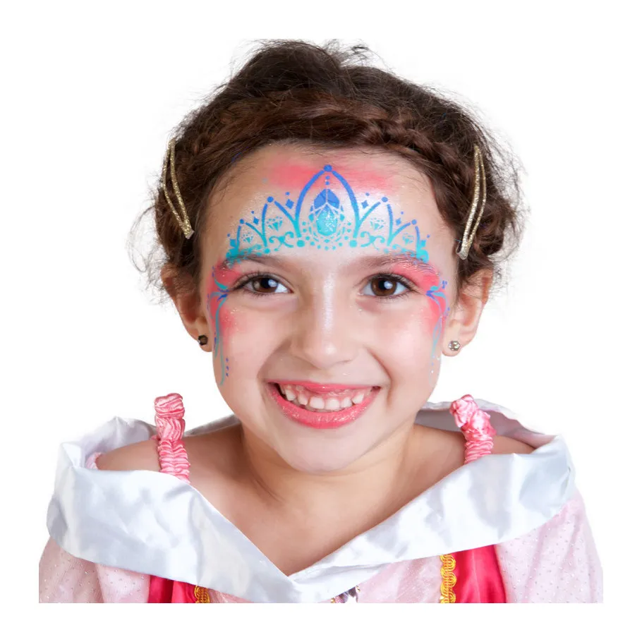 Palette Maquillage enfant 9 couleurs Princesse - Grim'tout ref GT41213